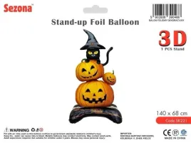balon-halloween-dynie-i-kot-140x68cm