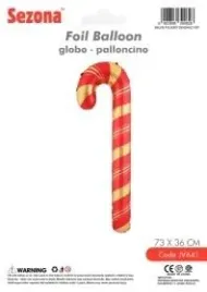 balon-boze-narodzenie-laska-cukrowa-czerowna-73x36