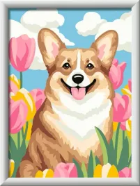 creart-for-kids-floral-corgi