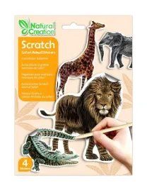 naklejki-do-wydrapywania-zwierzeta-safari