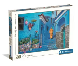 puzzle-500-blue-street-of-chefchaouen