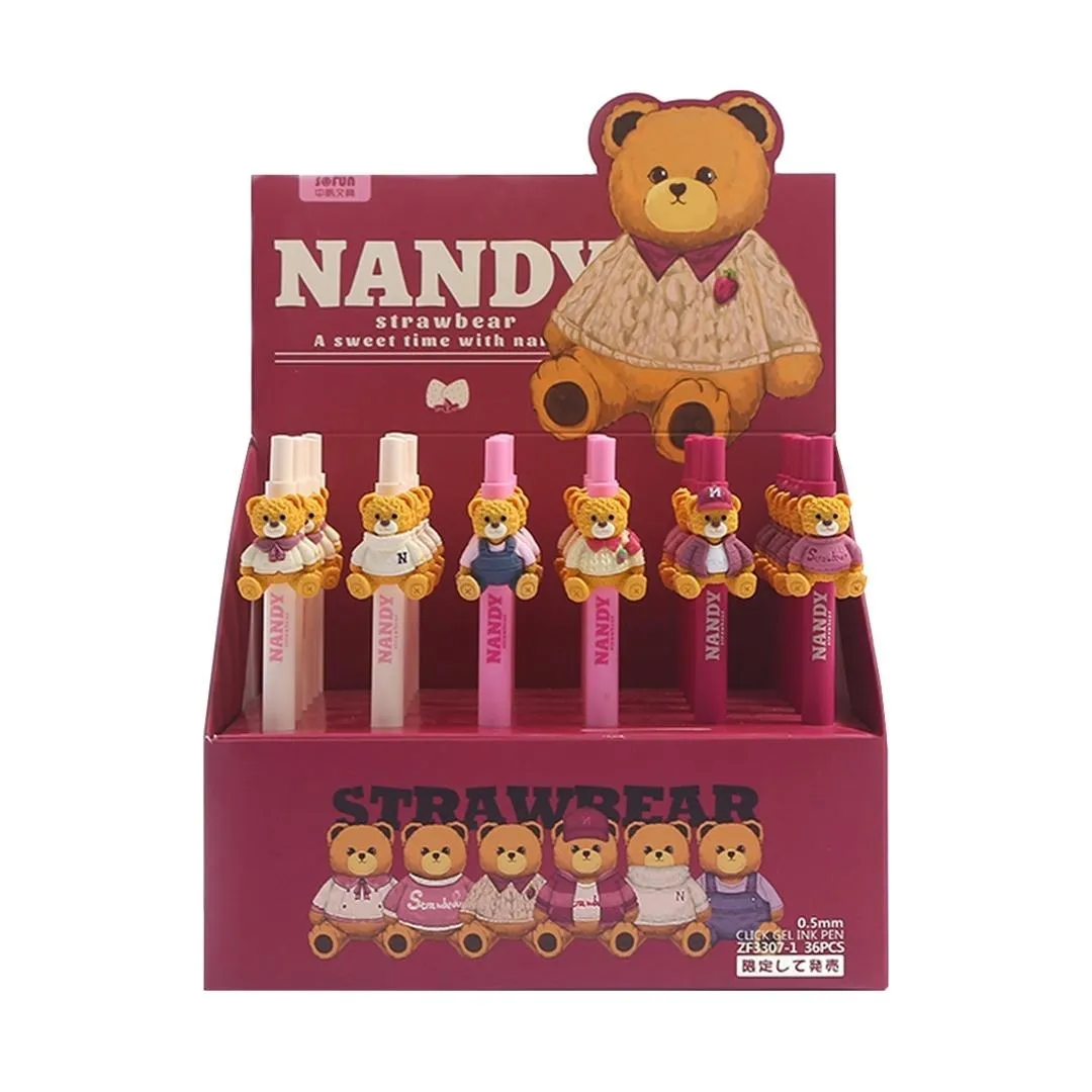 dlugopis-zelowy-nandy-strawbear-36szt