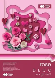 blok-hobby-deco-rose-a4-170g-20ark-happy-color