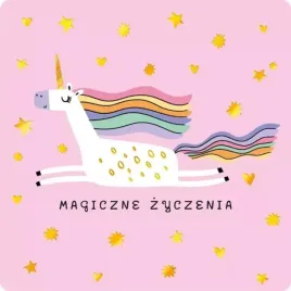 karnet-jednostronny-jednorozec-w-locie