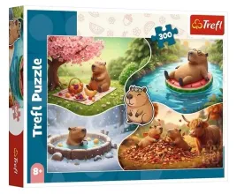 puzzle-300-cztery-pory-roku-z-kapibarami