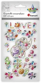 krysztalki-samoprzylepne-slon-napis-love-22szt