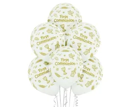 balony-firs-communion-komunia-30cm-6szt