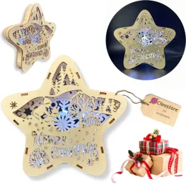 lampion-swiateczny-gwiazda-merry-christmas-dzieci-na-sankach-22cm