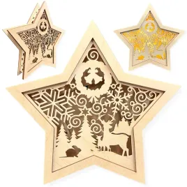 piekny-lampion-drewniana-gwiazda-swiateczna-zwierzeta-swieta-boze-narodzeni