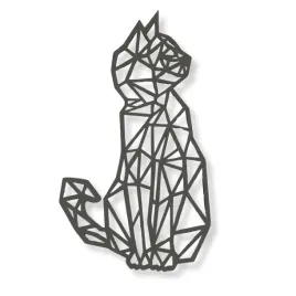 dekoracja-scienna-obraz-azurowy-czarny-geometryczny-kot-2-kotek-3d-26cm