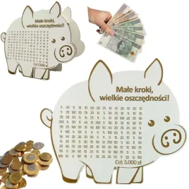 biala-swinka-skarbonka-male-kroki-wielkie-oszczednosci-wyzwanie-prezent
