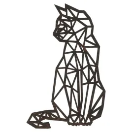 dekoracja-scienna-obraz-azurowy-duzy-geometryczny-kot-kotek-3d-27-cm-wenge