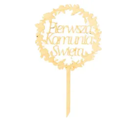 drewniany-topper-pierwsza-komunia-swieta-na-tort-napis-komunijny-dekoracja