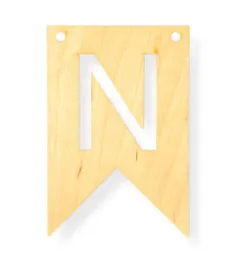 drewniany-proporczyk-tabliczka-z-litera-n-do-girlandy-zawieszka-choragiew