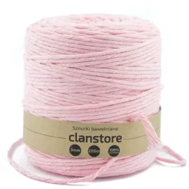 sznurek-bawelniany-do-makramy-3mm-200m-rozowy