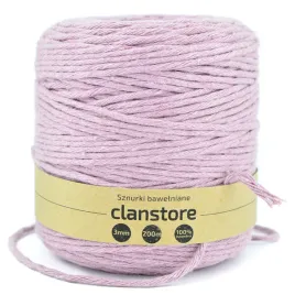 sznurek-bawelniany-do-makramy-3mm-200m-wrzosowy