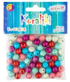 korale-koraliki-marmurki-kolorowe-mix-plastikowe