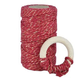 sznurek-do-makramy-bawelniany-2mm-60m-krwawy-ze-zlota-nitka