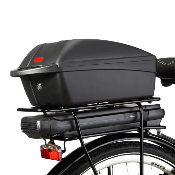 Kufer Rowerowy na Bagażnik Rowerowy Kufer na Rower 11L ZAMYKANY Fischer