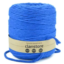 sznurek-bawelniany-do-makramy-3mm-200m-blekit-kobaltowy