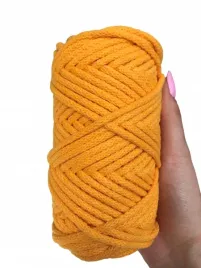 sznurek-bawelniany-do-makramy-5mm-50m-pleciony-z-rdzeniem-ciemny-zolty