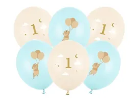 balony-myszki-z-cyferka-1-light-blue-30cm-6szt