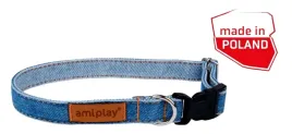 obroza-regulowana-denim-s-niebieski-amiplay