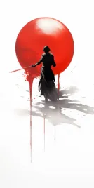 plakat-50x100cm-samotny-samuraj