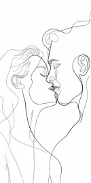 plakat-50x100cm-splot-linii-i-milosci