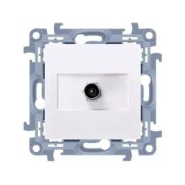 simon-10-gniazdo-antenowe-tv-pojedyncze-bialy