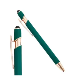 metalowy-dlugopis-dla-kobiet-soft-touch-zielony-z-touch-pen-czarny-wklad