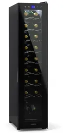 klarstein-shiraz-slim-25cm-18-butelek-winiarka-chlodziarka-na-wina-czarna