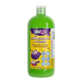 farba-plakatowa-strigo-butelka-500-ml-jasnozielona