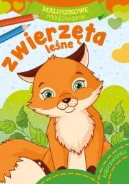 maluszkowe-malowanie-zwierzeta-lesne-kolorowanka