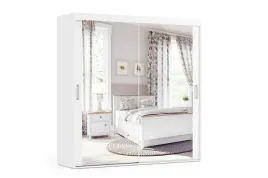 szafa-przesuwna-dwudrzwiowa-120-cm-alfa4-biala-duze-lustro-drazki-i-polki
