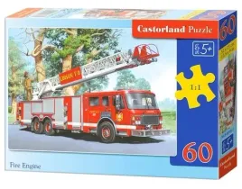 puzzle-dla-dzieci-castorland-60-el-woz-strazacki-z-drabina-straz-pozarna
