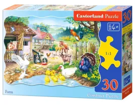 puzzle-dla-dzieci-castorland-30-el-zwierzeta-na-farmie-zwierzaki-na-wsi