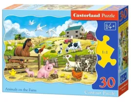 puzzle-dla-dzieci-castorland-30-el-zwierzeta-na-farmie-zwierzaki-na-wsi