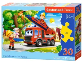 puzzle-dla-dzieci-castorland-30-el-strazacy-na-ratunek-straz-pozarna