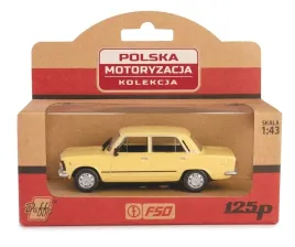 fiat-125p-zolty-daffi-skala-1-43-metalowy-kolekcja-prl