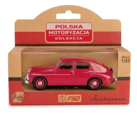 warszawa-m-20-bordowa-daffi-skala-1-43-metalowy-kolekcja-prl
