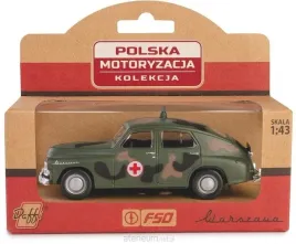 warszawa-m-20-pogotowie-wojskowe-daffi-skala-1-43-metalowy-kolekcja-prl