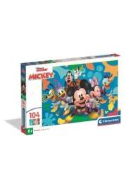 puzzle-104-el-myszka-mickey-i-przyjaciele-clementoni