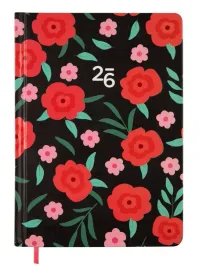 kalendarz-2026-b6-tygodniowy-czerwone-kwiaty-albi