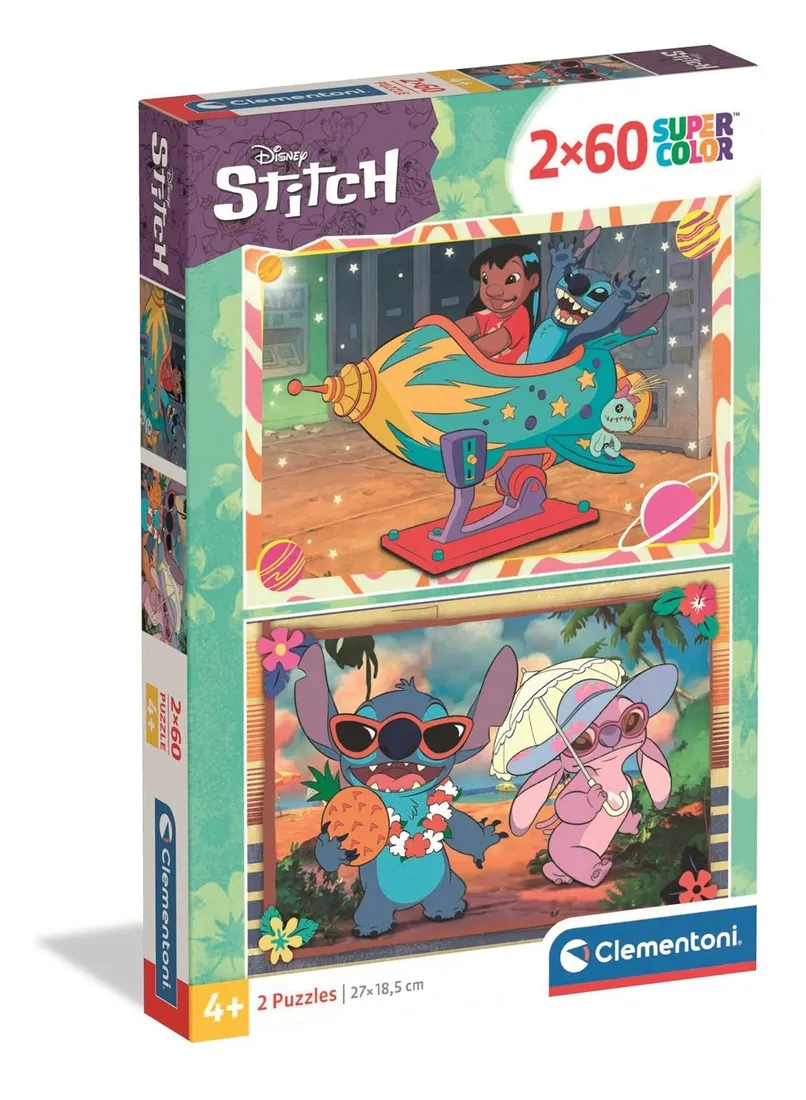puzzle-2x60-elementow-stitch-wiek-4-clementoni