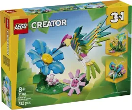 lego-creator-31384-dzikie-zwierzeta-kolorowy-koliber-3w1-motyl-ryba
