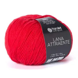 yarnart-lana-attraente-6625-czerwony-50gr-160mt