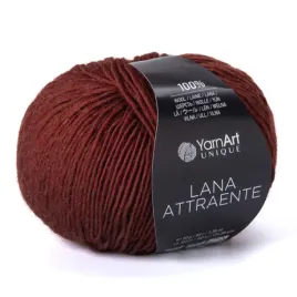yarnart-lana-attraente-6607-czekoladowy-50gr-160mt