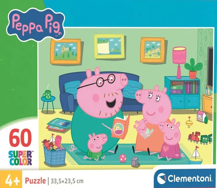 puzzle-60-elementow-peppa-pig-wiek-4-clementoni