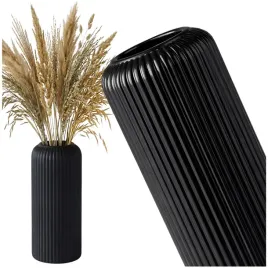 wazon-wazonik-na-kwiaty-elegancki-dekoracja-nowoczesny-ozdobny-loft-czarny